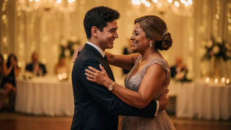 Mother son wedding dance